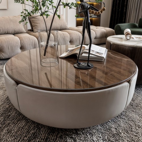 Tischfolie rund 2mm - , pvc