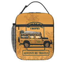 Land Rover Camel Trophy Kühltasche Isoliertasche Lunch Bag Tasche gelb