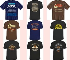 Herren Opa T-Shirt Geburtstag