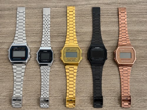 Casio vintage digitaluhren - casio,