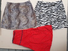 3 Stück gr 36 kurzer mini