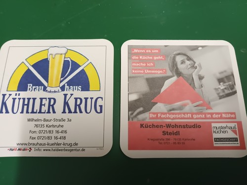 Sehr selten bierdeckel - sehr,