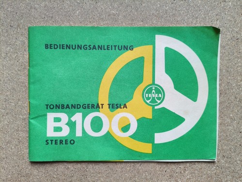 Bedienungsanleitung tesla b100 - bedienungsanleitung,