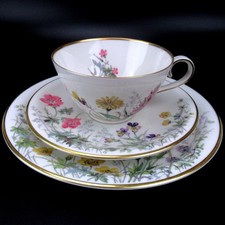 Krautheim Porzellan Tee- oder Kaffeegedeck Wiesengrund & Bergeshöh'n Dekor "M"