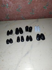 8 x alte Schuhe-Puppe-Kaufladen-Puppenhaus-Puppenstube-Schuhladen-Wichtel