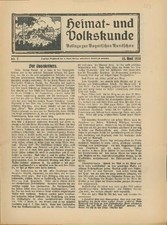 Heimat und Volkskunde. Beilage
