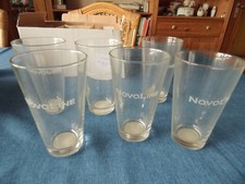 NovoLine 6 Gläser 33 cl  Werbeartikel Löwen Entertainment  Rarität  NEU & OVP