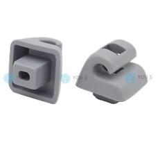 1 x Sonnenblenden Halterung Halter für MERCEDES W201 W123 W124 W126 -  Grau 