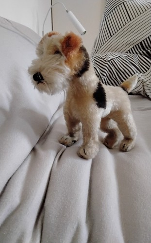 Steiff fox terrier vintage - steiff,