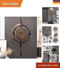 Elegante Pendeluhr in Braun