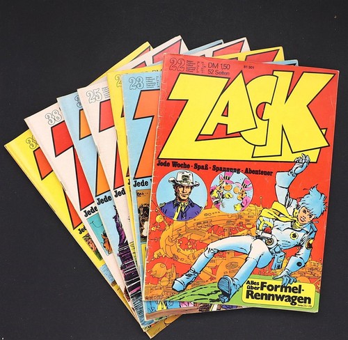 Zack comic magazin jahrgang - magazin,