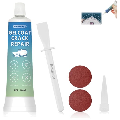 Gelcoat reparaturset 100ml - gelcoat,