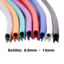 Kantenschutz Gummi Klemmprofil