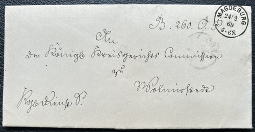 Vorphila preußen brief - preußen, k1