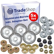 5x Unkrautbürste 15cm inkl