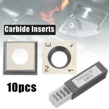 10x Hartmetall-Wendemesser