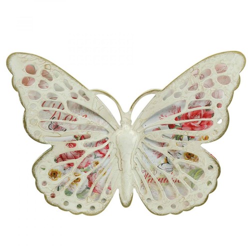 Wanddeko metall schmetterling - metall,