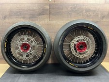 Honda CRF450r supermoto wheels
