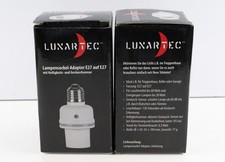 (01201) 1 St. Lampensockel-Adapter E27 mit Helligkeits- u. Geräuschsensor - neuw
