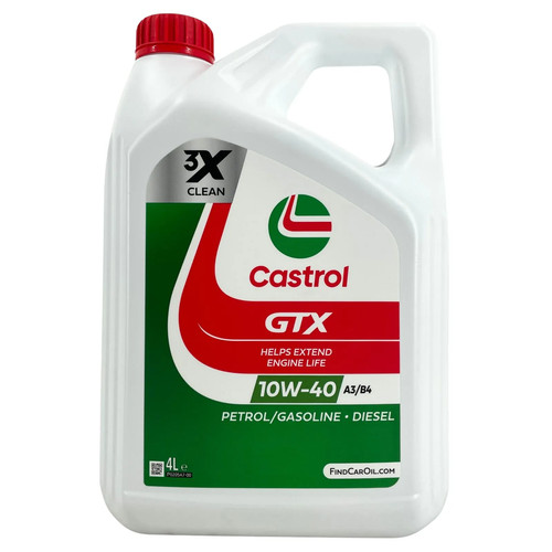 Castrol gtx 10w 4l - gtx, mb
