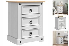 Nachtschrank Nachttisch Weiß