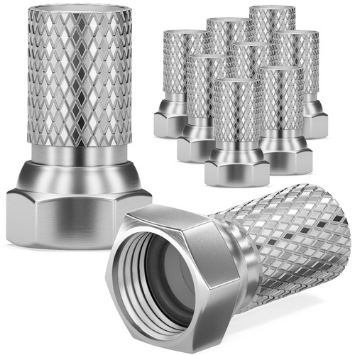 10x stecker wasserdicht - f-stecker,