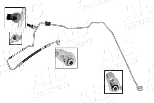 Klimaleitung für audi - fÜr, a1
