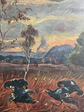 Antikes Ölgemälde Landschaft