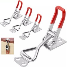 4x Spannverschluss Kistenverschluss Einstellbar Hebel Koffer Verschluss DE