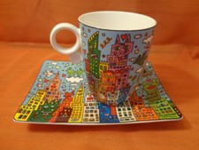 Henkelbecher 2 tlg  11 cm  MY NEW YORK CITY DAY  James Rizzi von Goebel