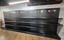 Wandregal Tego Metall 1,25m -Supermarkt Kiosk Ladenregal Warenregal Einzelhandel