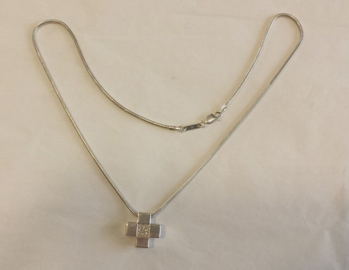 Kreuz anhänger silber - anhänger, 925