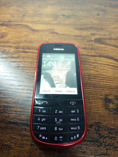Nokia asha 203 dunkelrot - 203, "old
