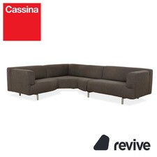 Cassina Met 250 Stoff Ecksofa Grau Sofa Couch
