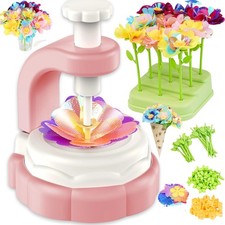 Kreativ Bastelset Blumen für Mädchen Kinder 4 5 6 7 8 9 10 Jahre Bastelbox Set