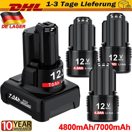 Für bosch gba 12v - 2x, 7.0ah