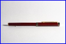1992er WATERMAN “EXCLUSIVE” Rollerball Pen Braun/Rot Tortoise Lack & Gold