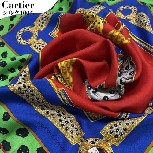 Cartier großes seidentuch - großes,