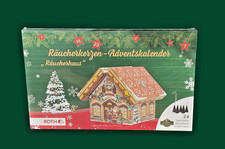 Roth Räucherkerzen-Adventskalender "Räucherhaus" 24 Türchen Weihnachtskalender