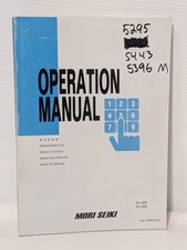 Mori Seiki Models SV-400 &