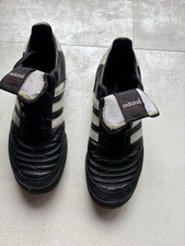 adidas Copa Mundial Team TF Fußballschuhe, Größe 42, Leder, Schwarz/Weiß