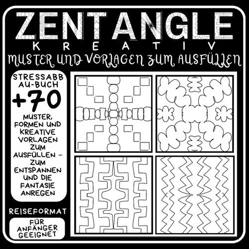 Zentangle kreativ muster - zentangle, &