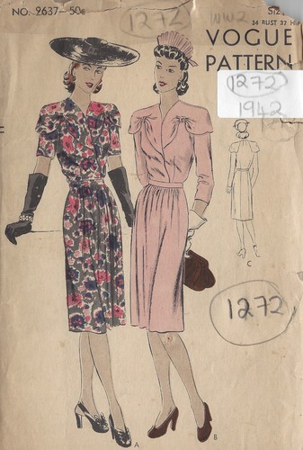 1942 ww2 vintage vogue - ww2,