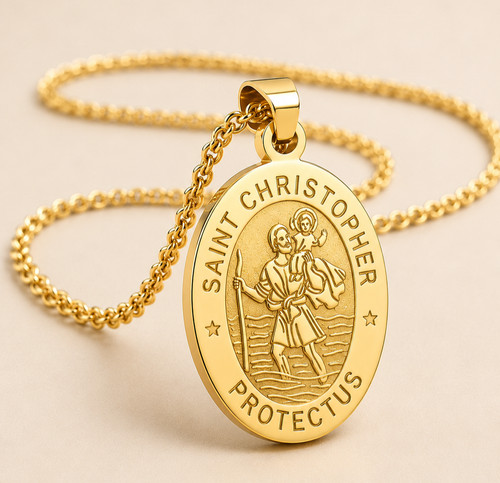 18k karat vergoldet großer - 18k,