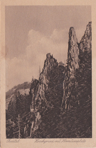Deutsches reich thale harz - ak, deutsches-reich
