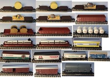 Modellbahn Spur N Güterwgen Minitrix, Fleischmann und Roco