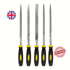 Premium Nadelfeilen-Set - kohlenstoffreicher Stahl, ergonomischer Griff