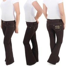 Damen Schlaghose Bootcut Hose