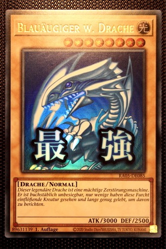 Blauäugiger drache ra05 - blauäugiger,