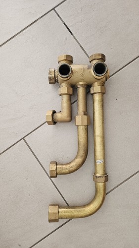 Verteiler für zwei - verteiler, dn